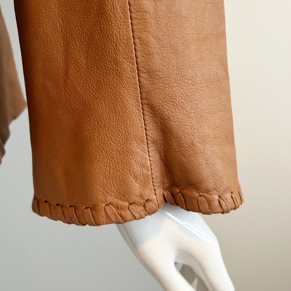 Danier Western Style Leather jacket, Size 20, XL - Picture 4 of 11